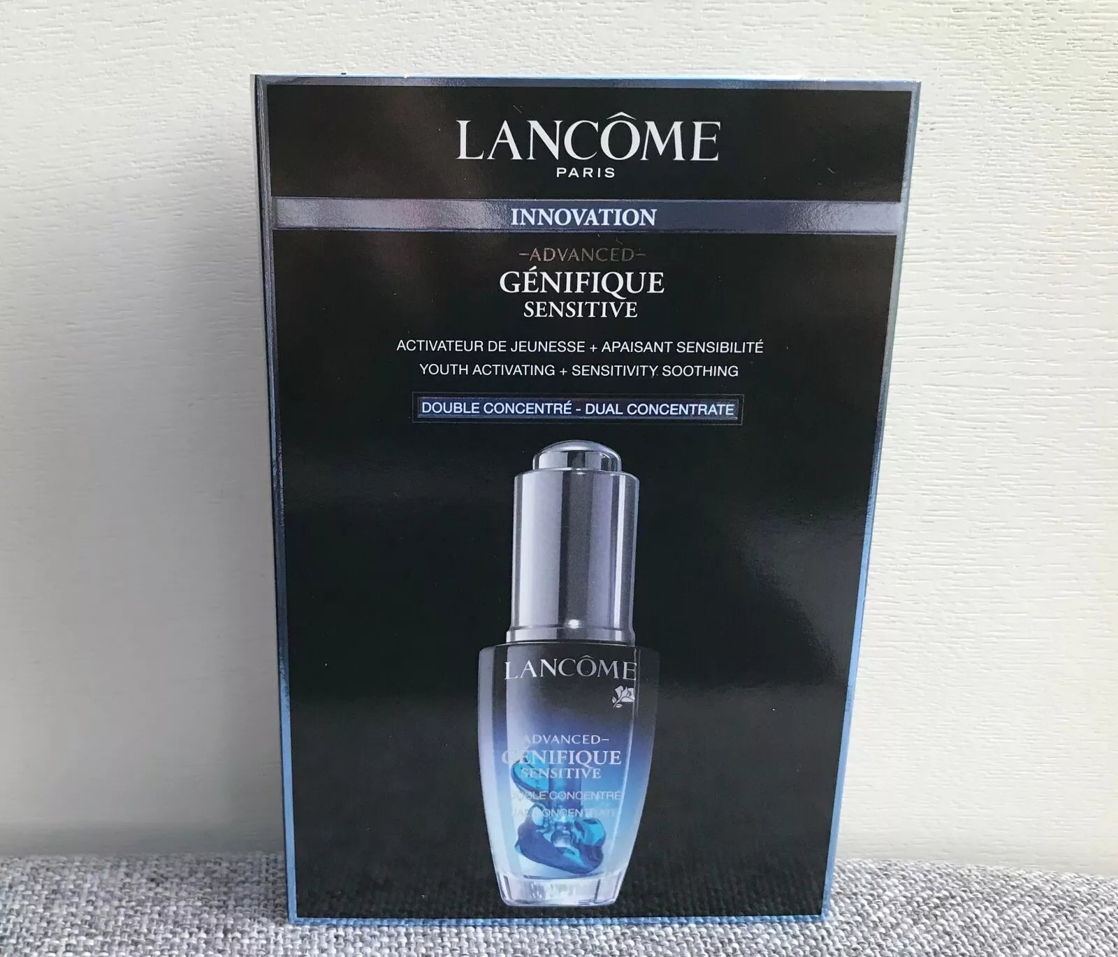 Lancome Advance Genefique Sensitive Intense Recovery & Soothing Dual Concentrate Ampoules 4ml