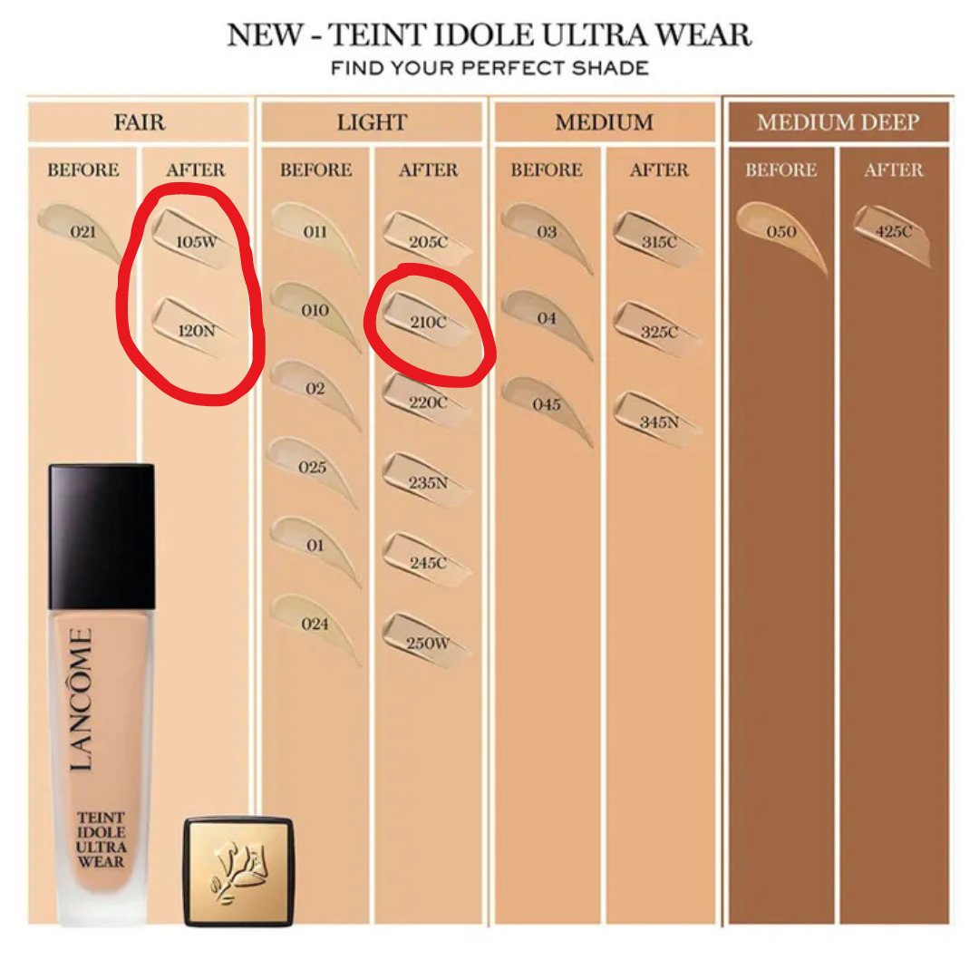 Lancome Teint Idole Ultra Wear Foundation Travel Size 5ml