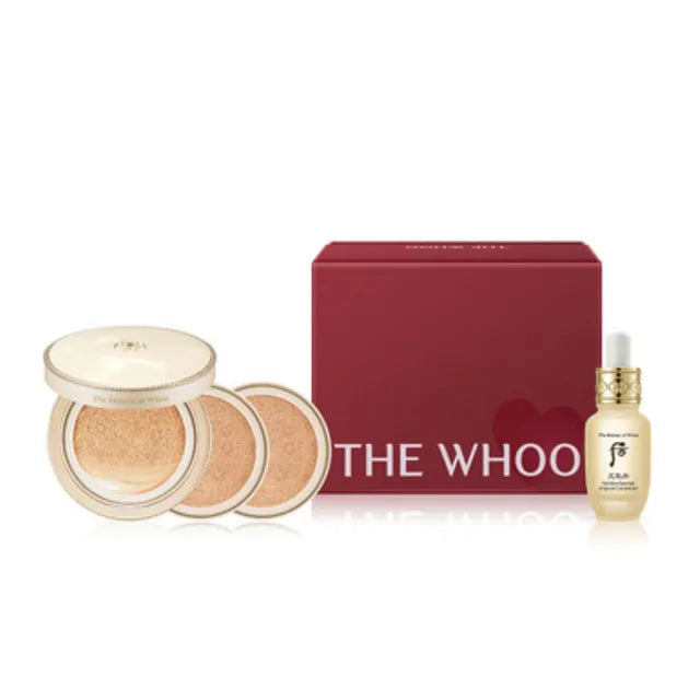 Whoo Gongjinhyang Mi Luxury Golden Cushion Glow Special Set 2024 New Year Edition