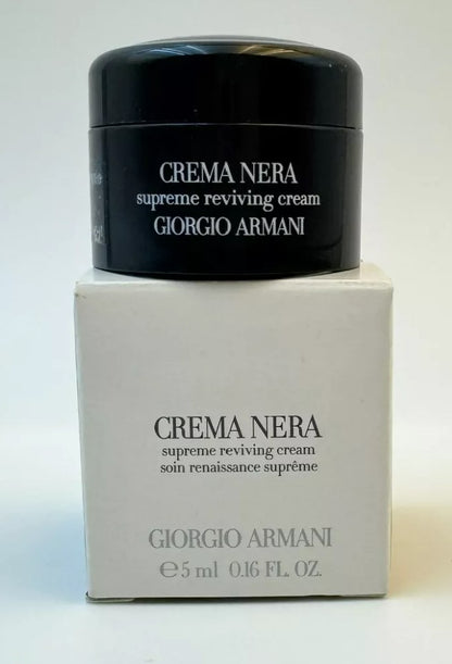 Giorgio Armani Crema Nera supreme reviving cream 5ml/ 15ml