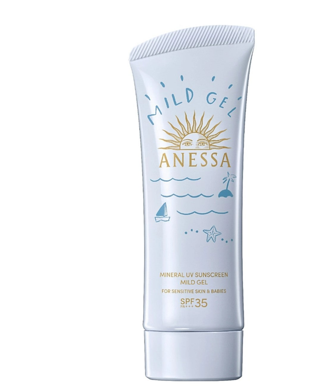 ANESSA Mineral UV Sunscreen Mild Gel SPF35 PA+++ (For Sensitive Skin &amp; Babies) 90ml