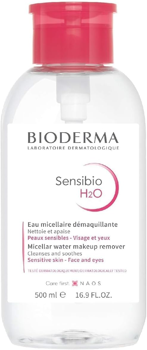 Bioderma Sensibio H2O Soothing Micellar Cleansing Water (Sensitive Skin) Reverse Pump 500ml