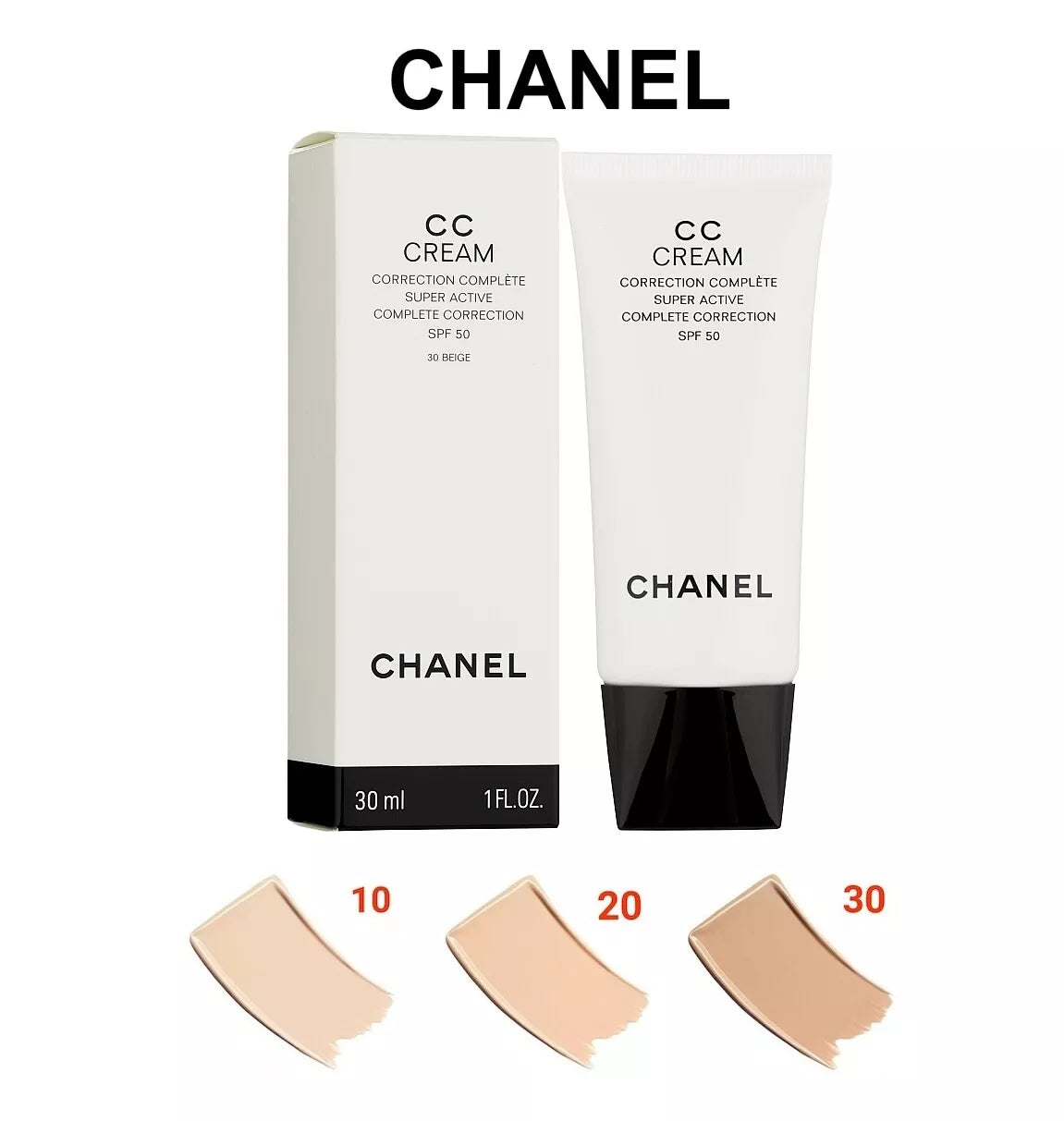 Chanel CC Cream SPF 50 30ml (10 beige)