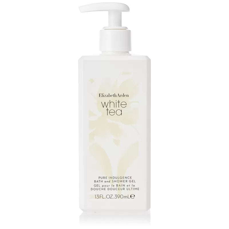 Elizabeth Arden White Tea Pure Indulgence Bath &amp; Shower Gel 390ml/ Body Cream 400ml