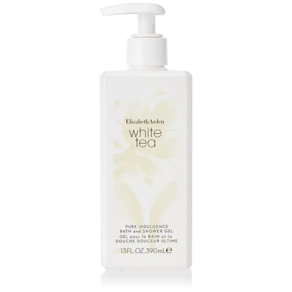 Elizabeth Arden White Tea Pure Indulgence Bath &amp; Shower Gel 390ml/ Body Cream 400ml
