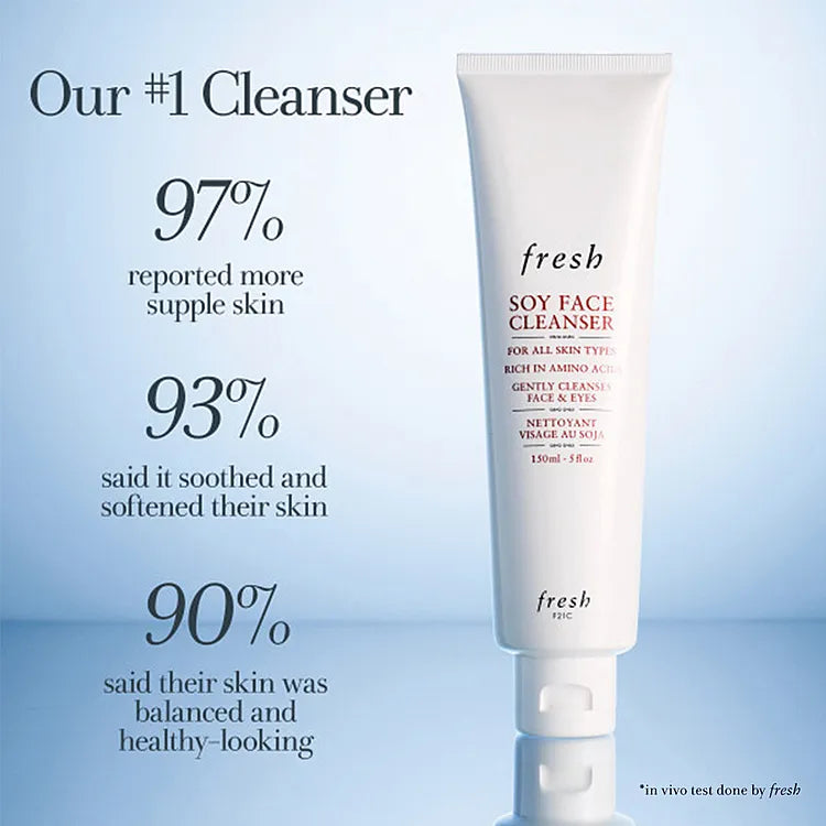 Fresh Soy Face Cleanser JUMBO 400ml