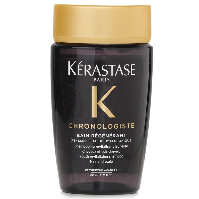 Kerastase Chronologiste Travel Kit - Bain Regenerant Youth Revitalising Shampoo 80ml + Masque Intense Regenerant 75ml