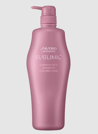 Shiseido Professional Sublimic Adenovital Shampoo Thinning Hair 1000ml/ Adenovital Conditioner 1000ml/ Shiseido Professional Sublimic Luminoforce Shampoo 1000ml